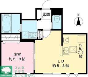 クロシェット井の頭の物件間取画像